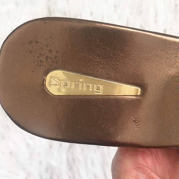 Spring | Bronze heels - Picture 6 of 6